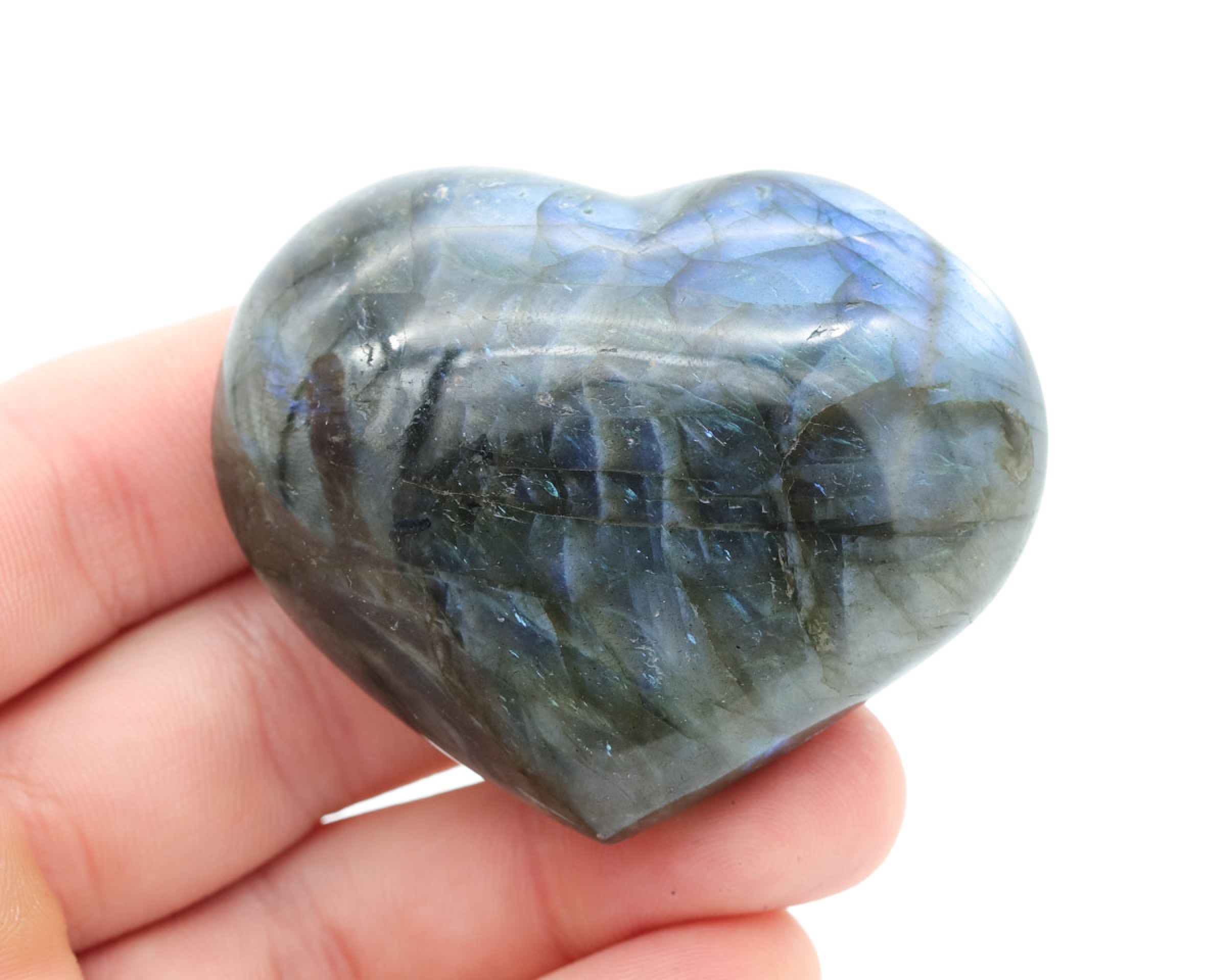 Serce z Labradorytu 