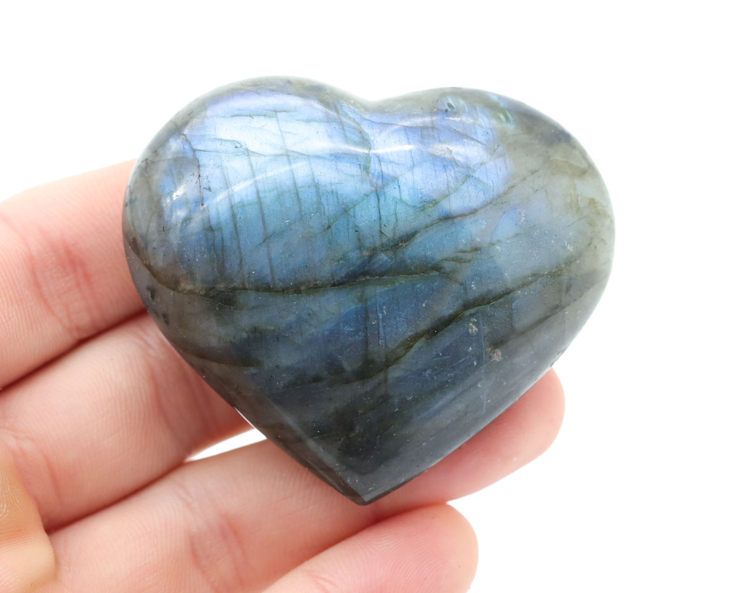 Serce z Labradorytu 