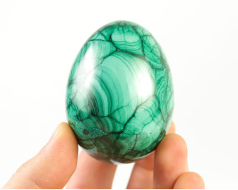 Jajko z malachitu 
