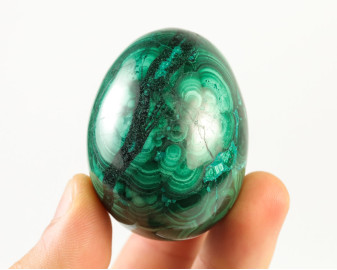 Jajko z malachitu 