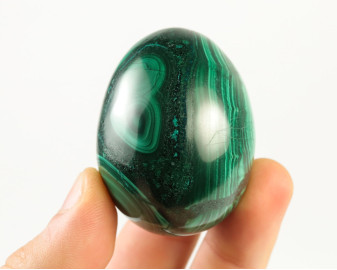 Jajko z malachitu 