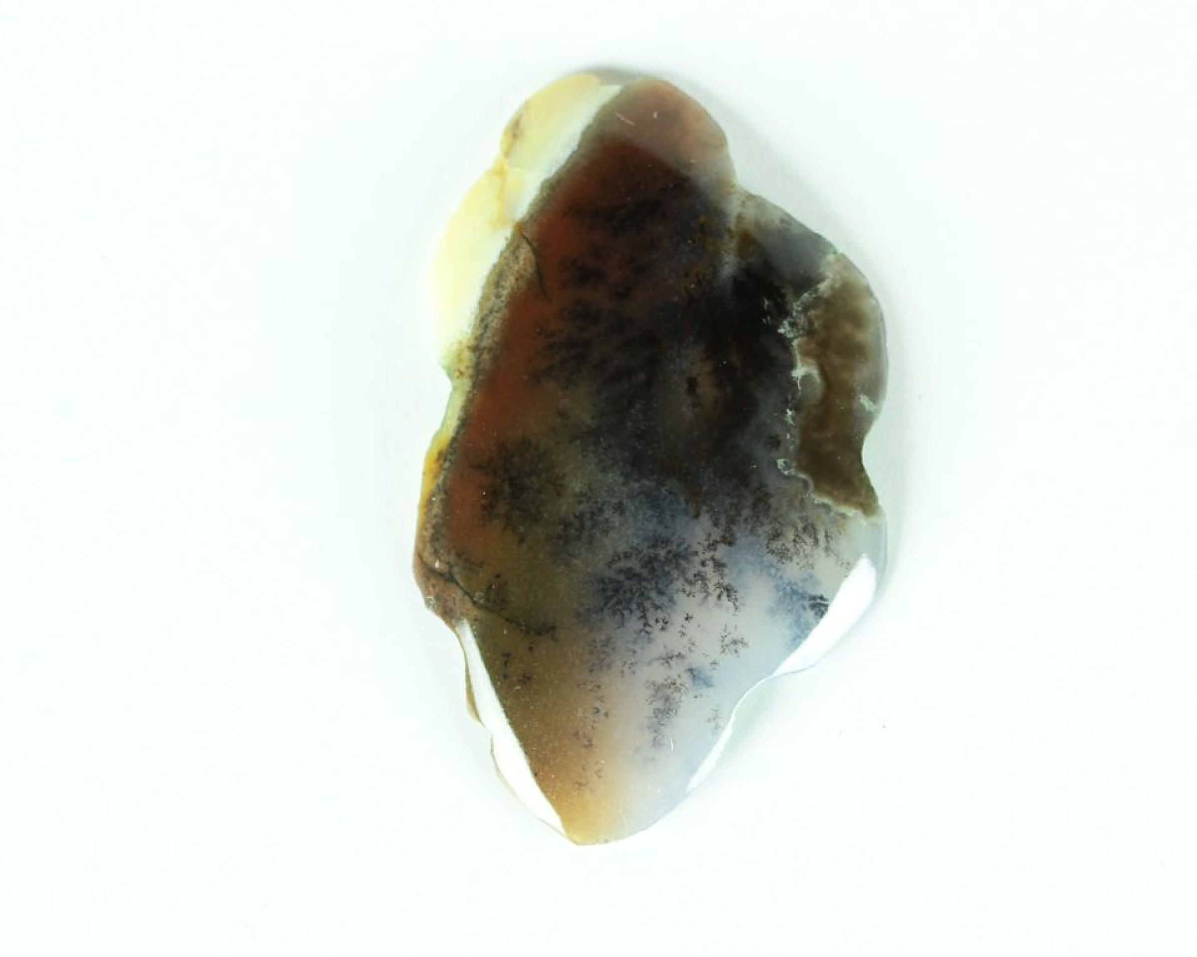 Agat dendrytowy z Kazachstanu Kaboszon 