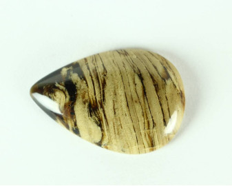 Bursztyn z Indonezji 44,3x30,1 kaboszon