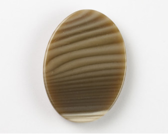 Krzemień Pasiasty owal 35x25 kaboszon