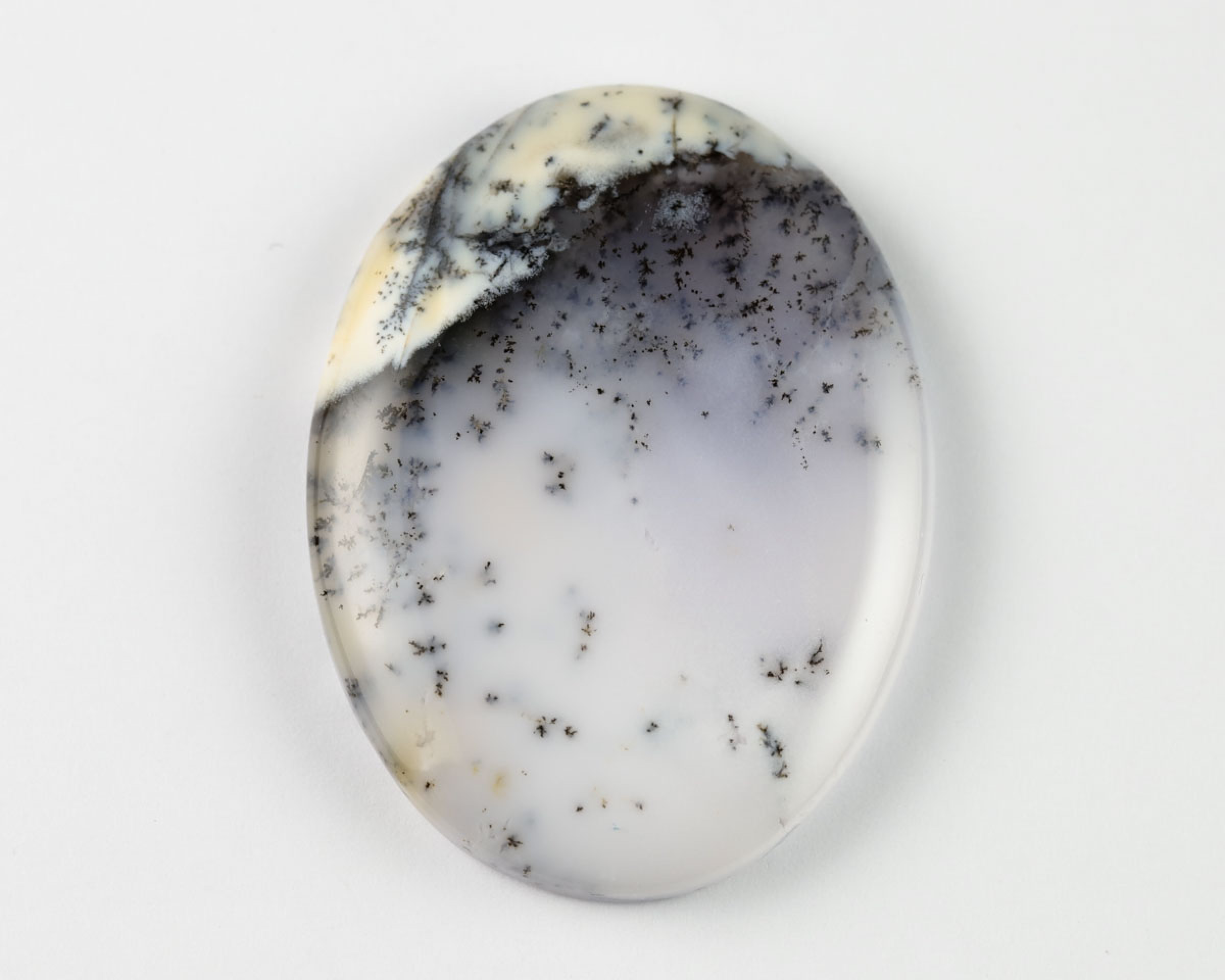Opal dendrytowy owal 40x30 kaboszon