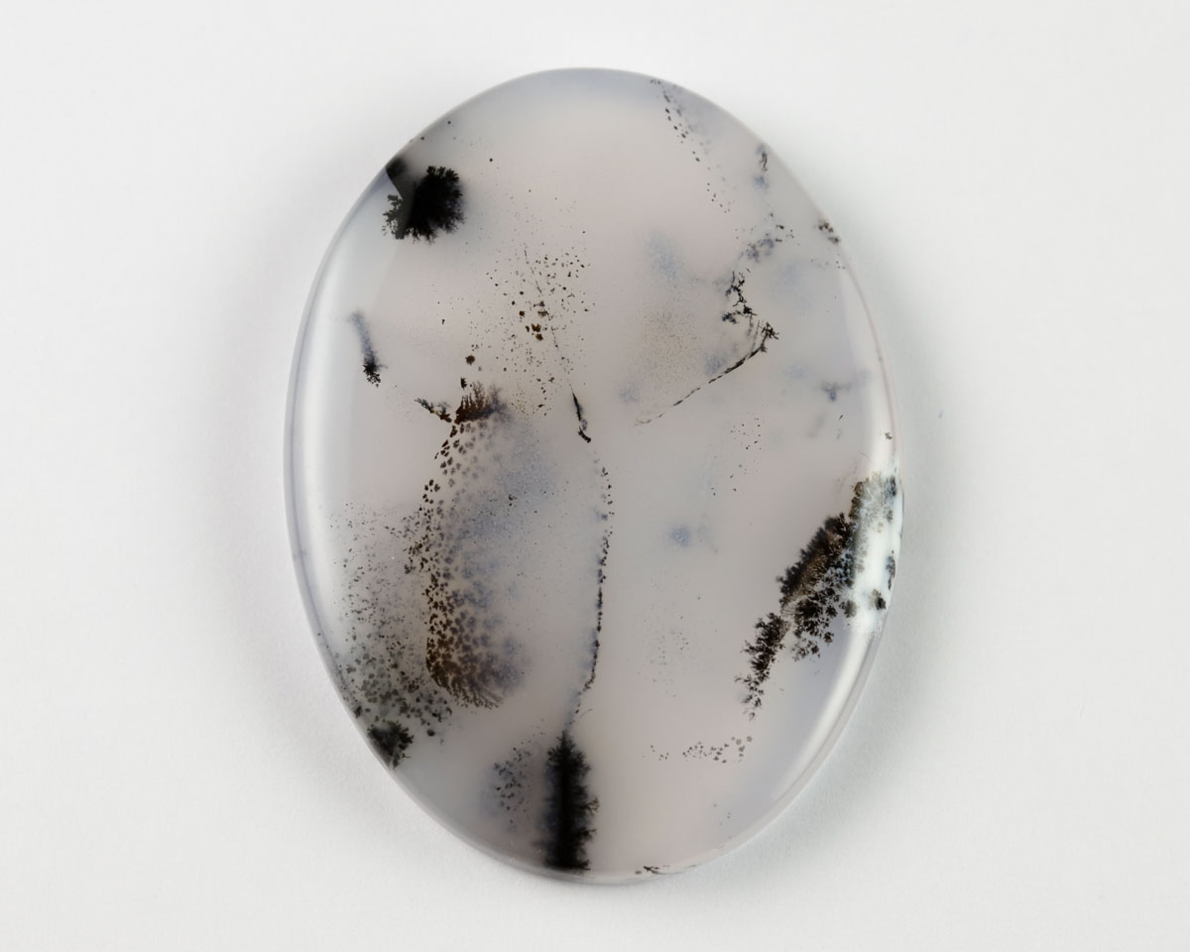 Opal dendrytowy owal 40x30 kaboszon