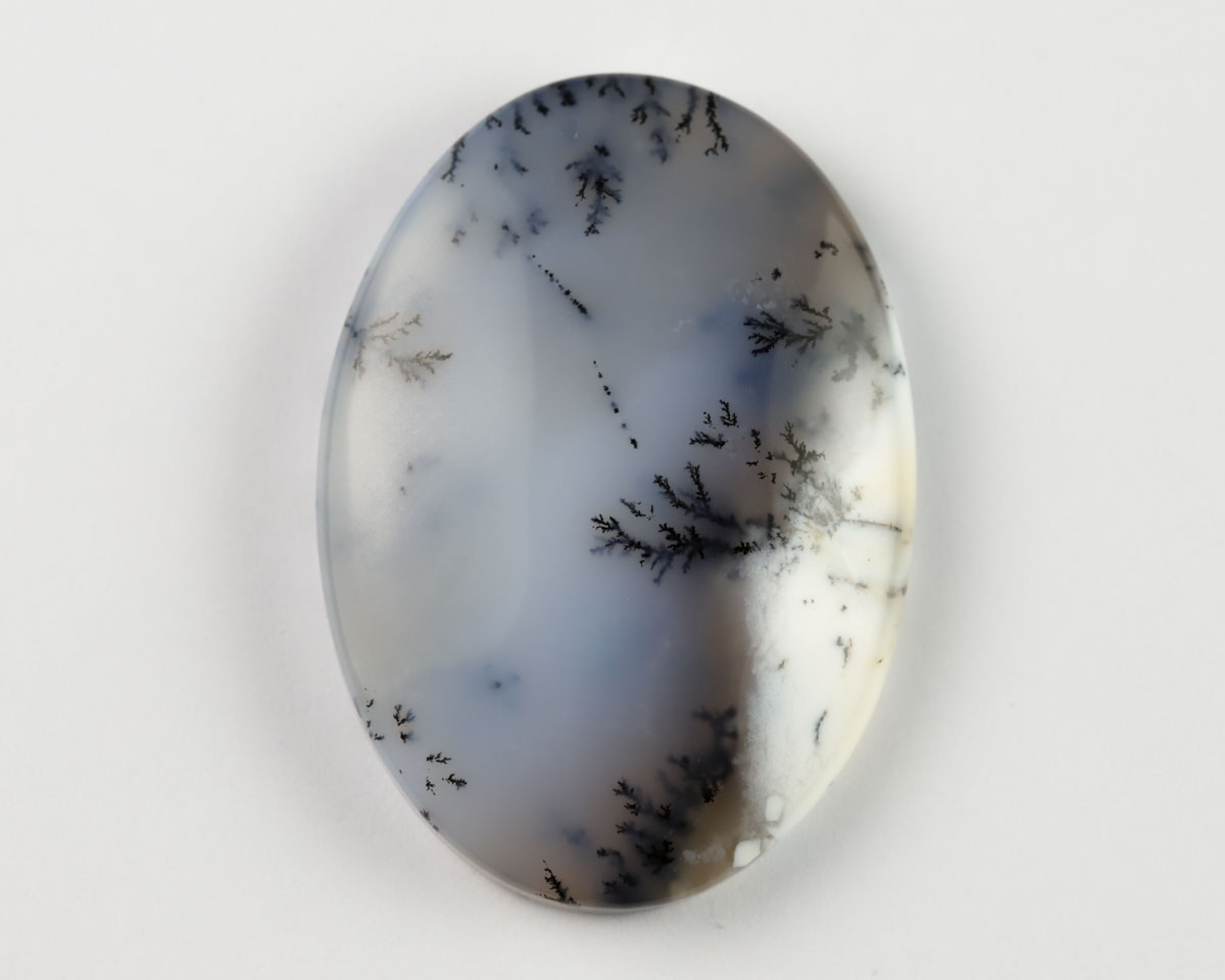 Opal dendrytowy owal 35x25 kaboszon