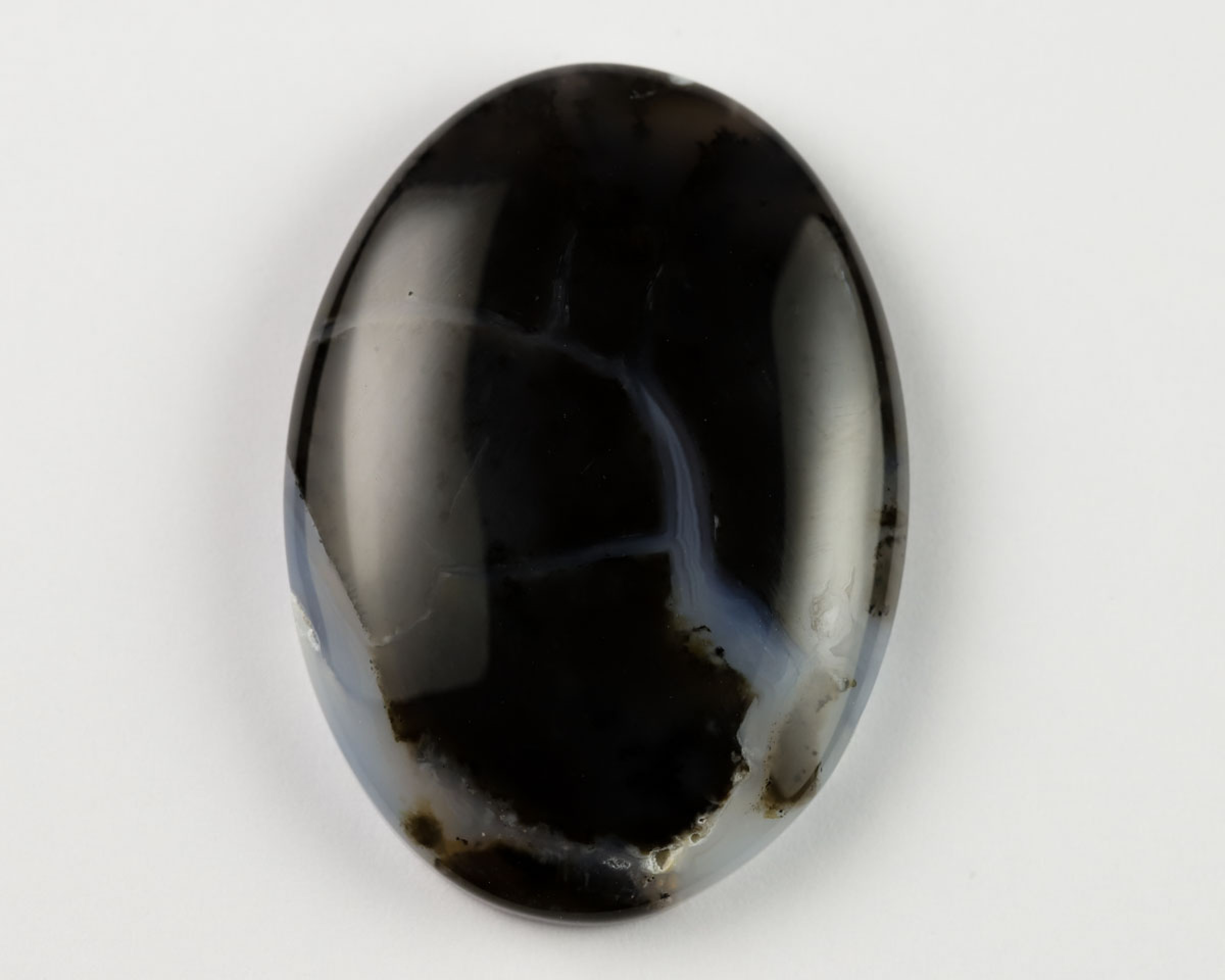 Opal dendrytowy owal 35x25 kaboszon