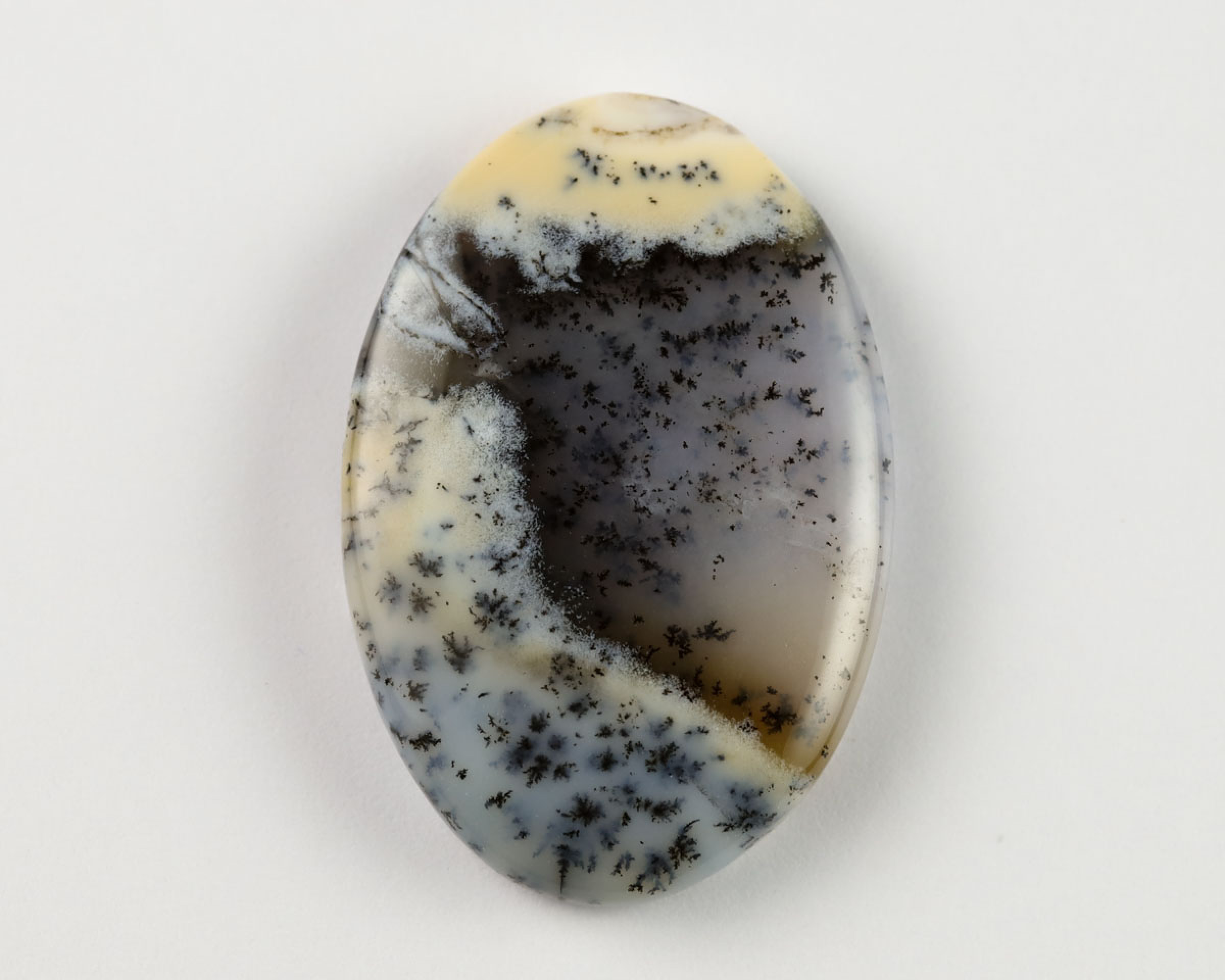 Opal dendrytowy owal 30x20 kaboszon