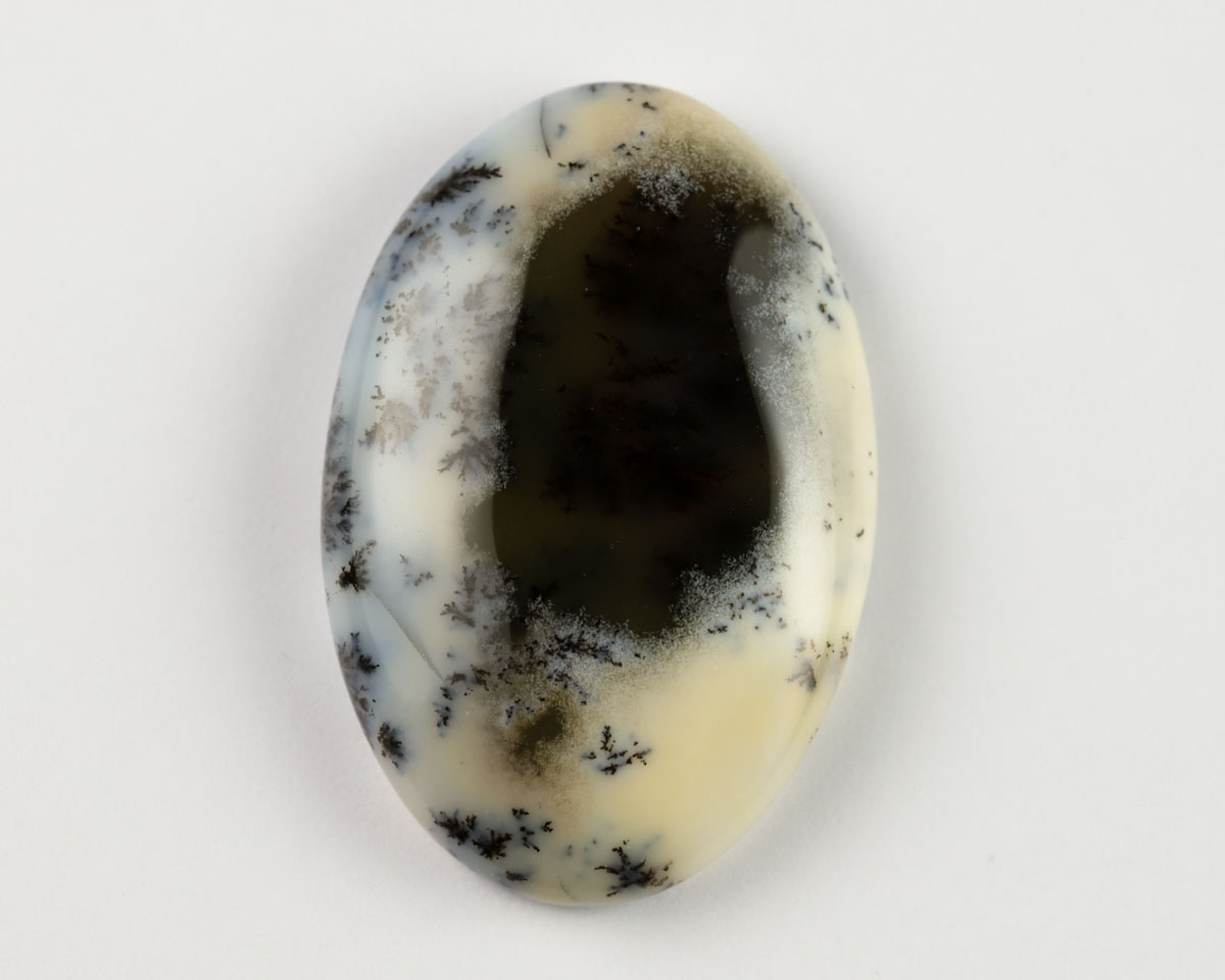 Opal dendrytowy owal 30x20 kaboszon