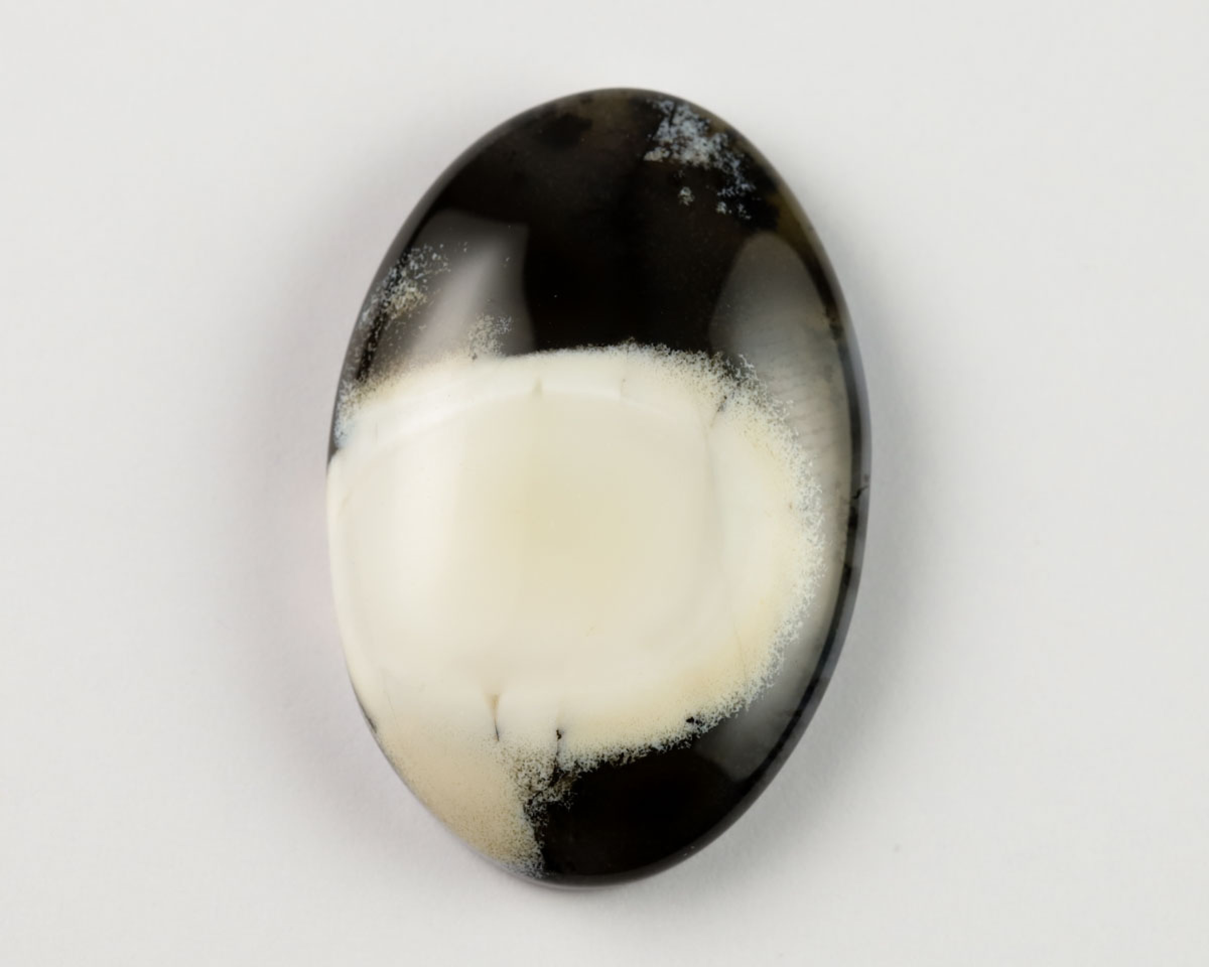 Opal dendrytowy owal 30x20 kaboszon