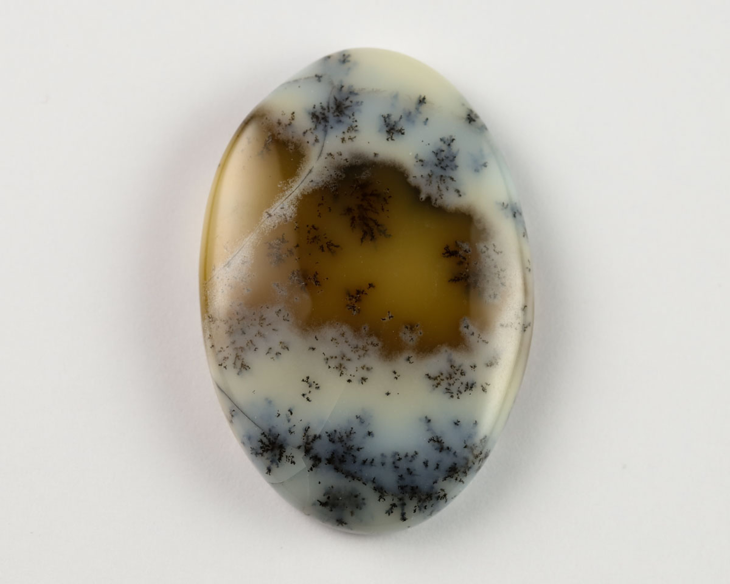 Opal dendrytowy owal 30x20 kaboszon