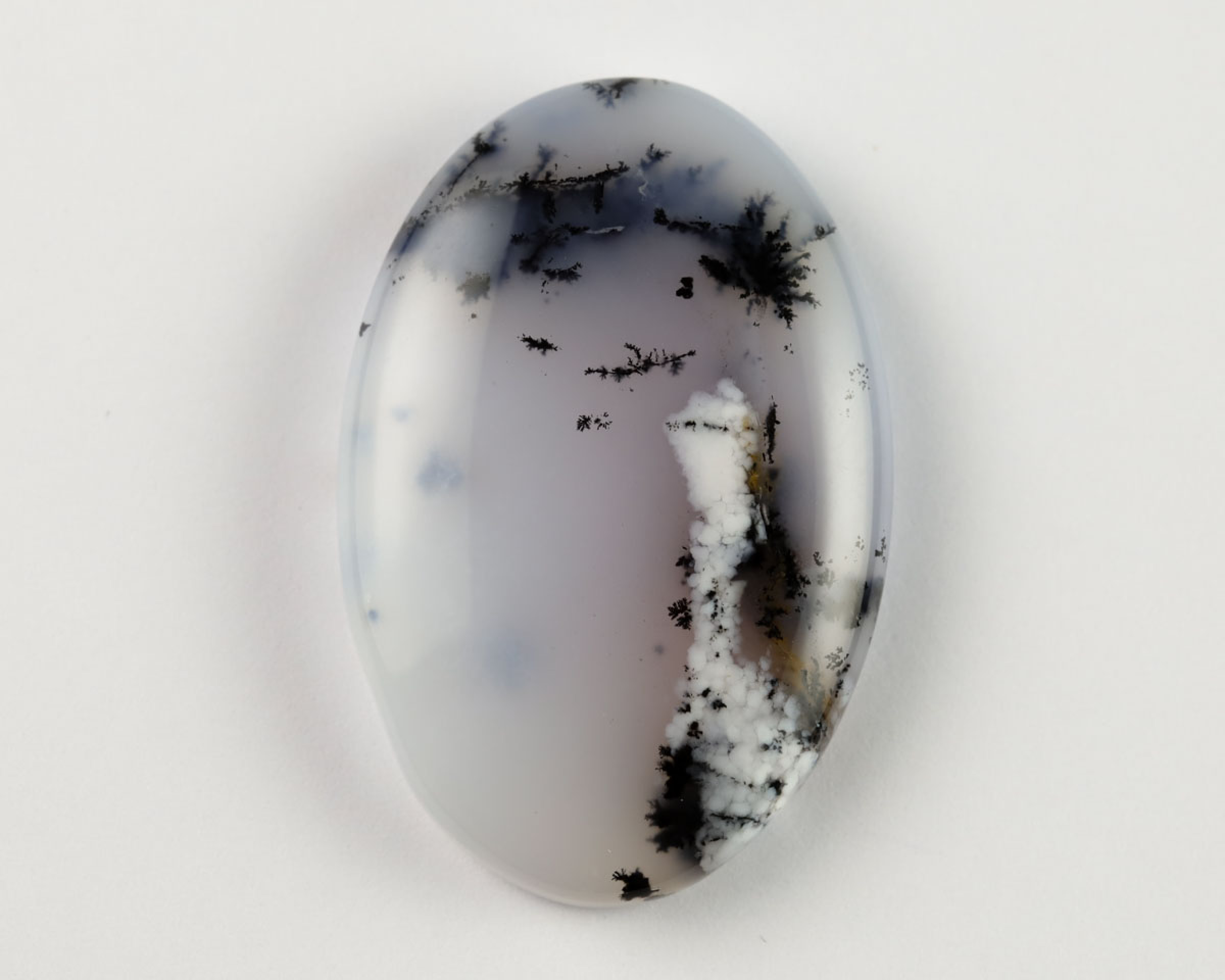 Opal dendrytowy owal 30x20 kaboszon
