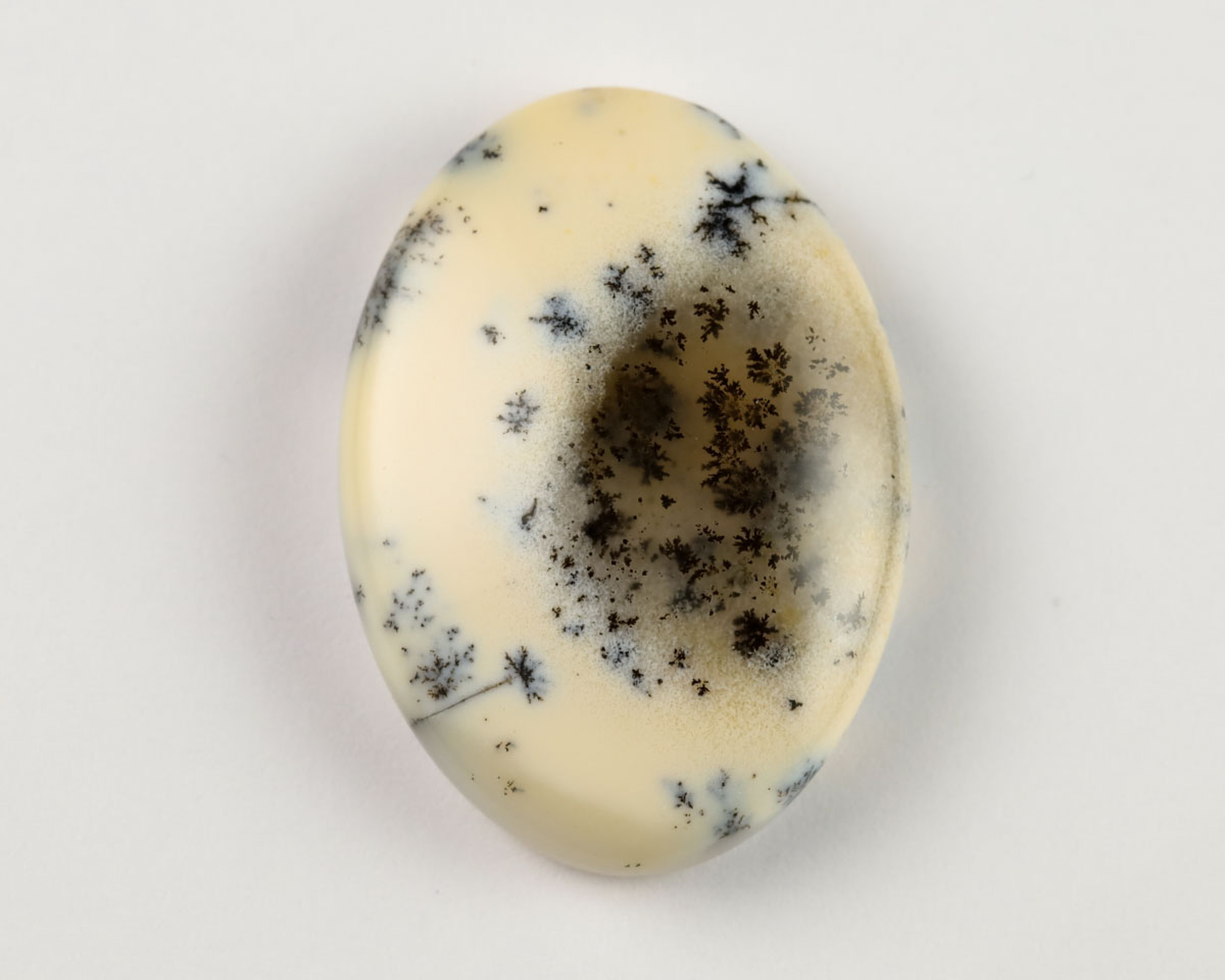 Opal dendrytowy owal 25x18 kaboszon