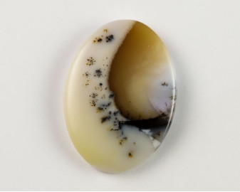 Opal dendrytowy owal 25x18 kaboszon