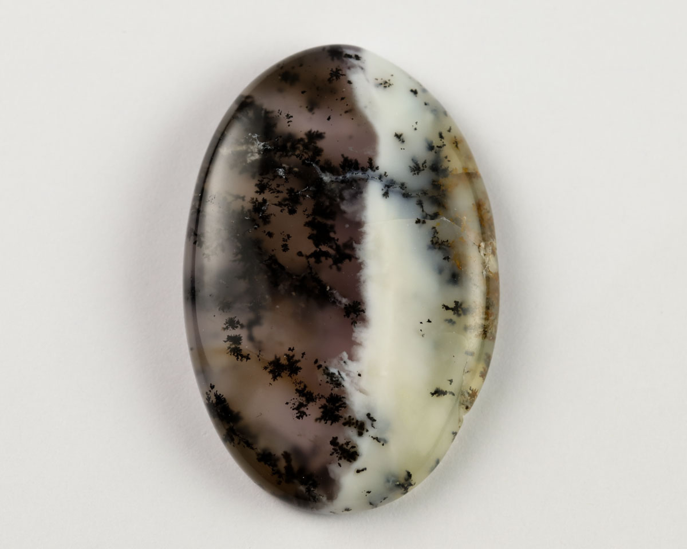 Opal dendrytowy owal 30x20 kaboszon