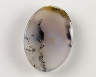 Opal dendrytowy owal 25x18 kaboszon