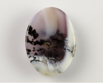 Opal dendrytowy owal 25x18 kaboszon