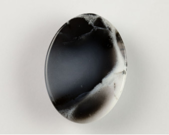 Opal dendrytowy owal 25x18 kaboszon