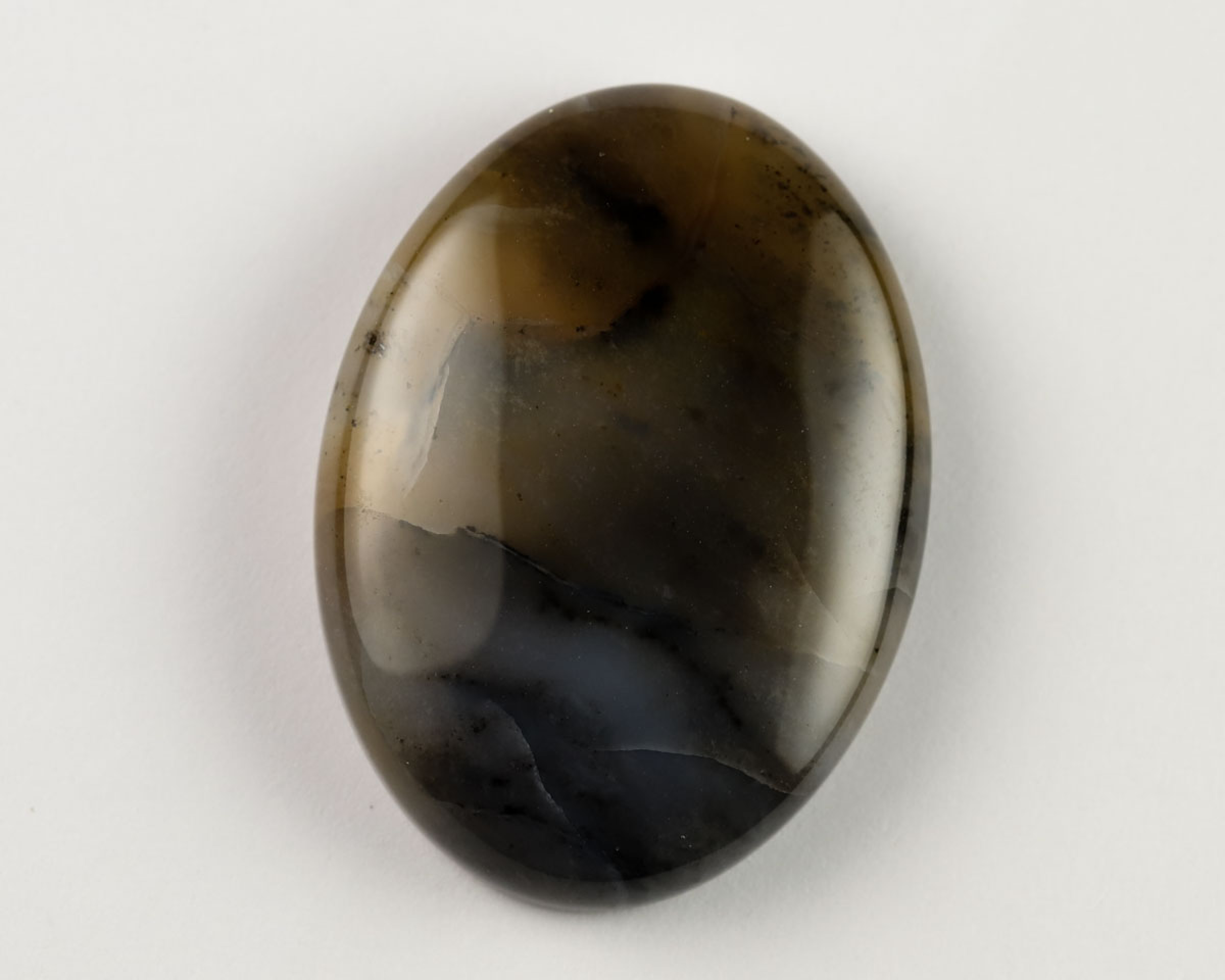 Opal dendrytowy owal 25x18 kaboszon