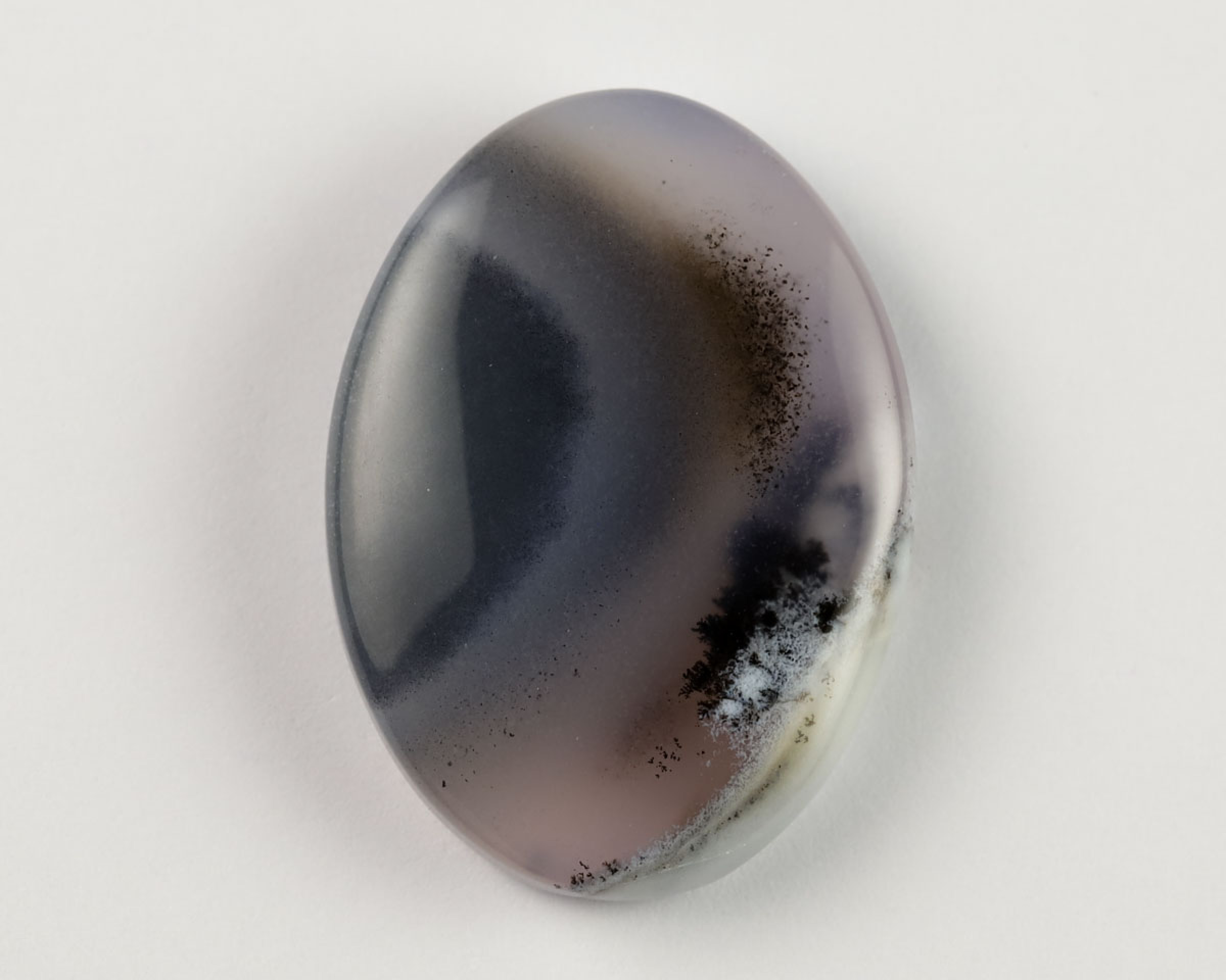 Opal dendrytowy owal 25x18 kaboszon