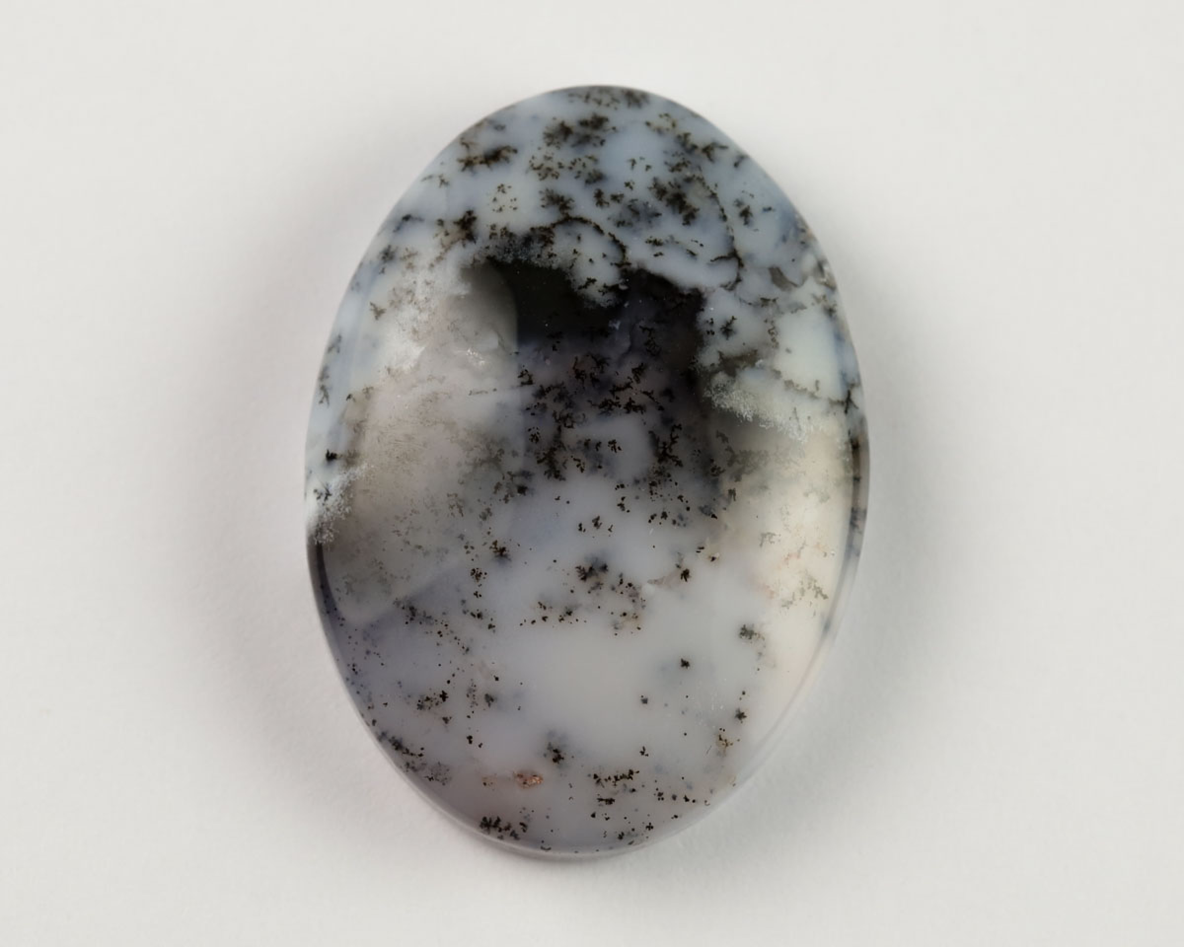 Opal dendrytowy owal 25x18 kaboszon