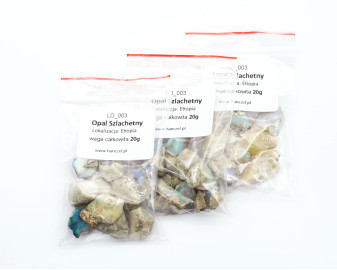 Opal z Etiopii zestaw 20g