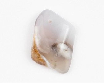 Opal dendrytowy wiercony 2mm