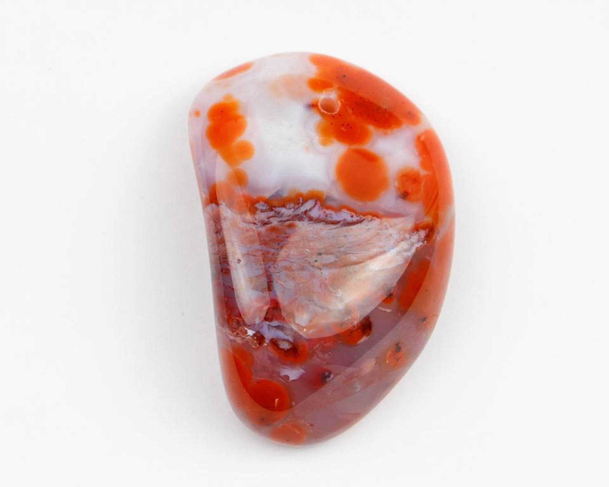 Agat z Maroka wiercony 2mm