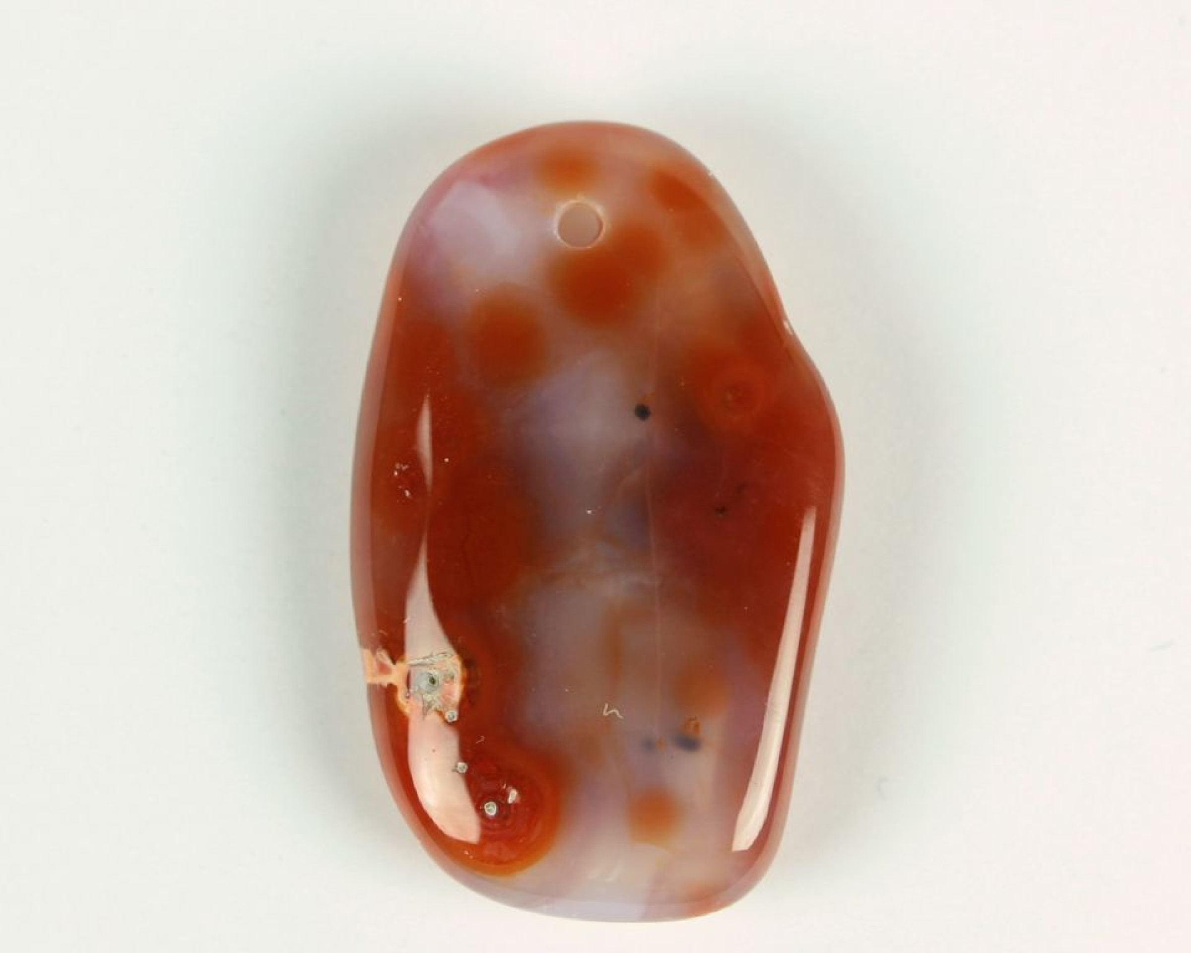 Agat z Maroka wiercony 2mm