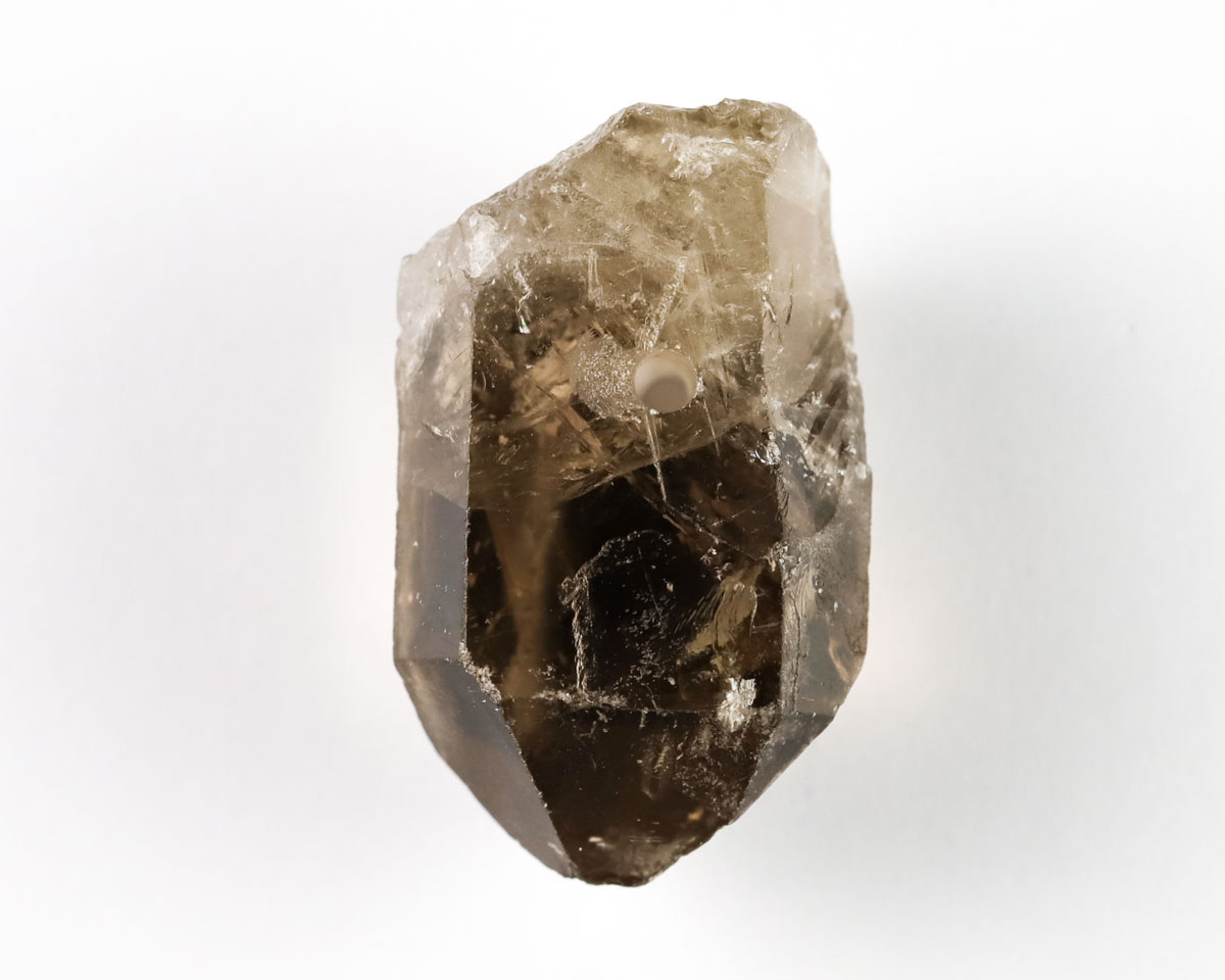 Kwarc dymny wiercony 2mm