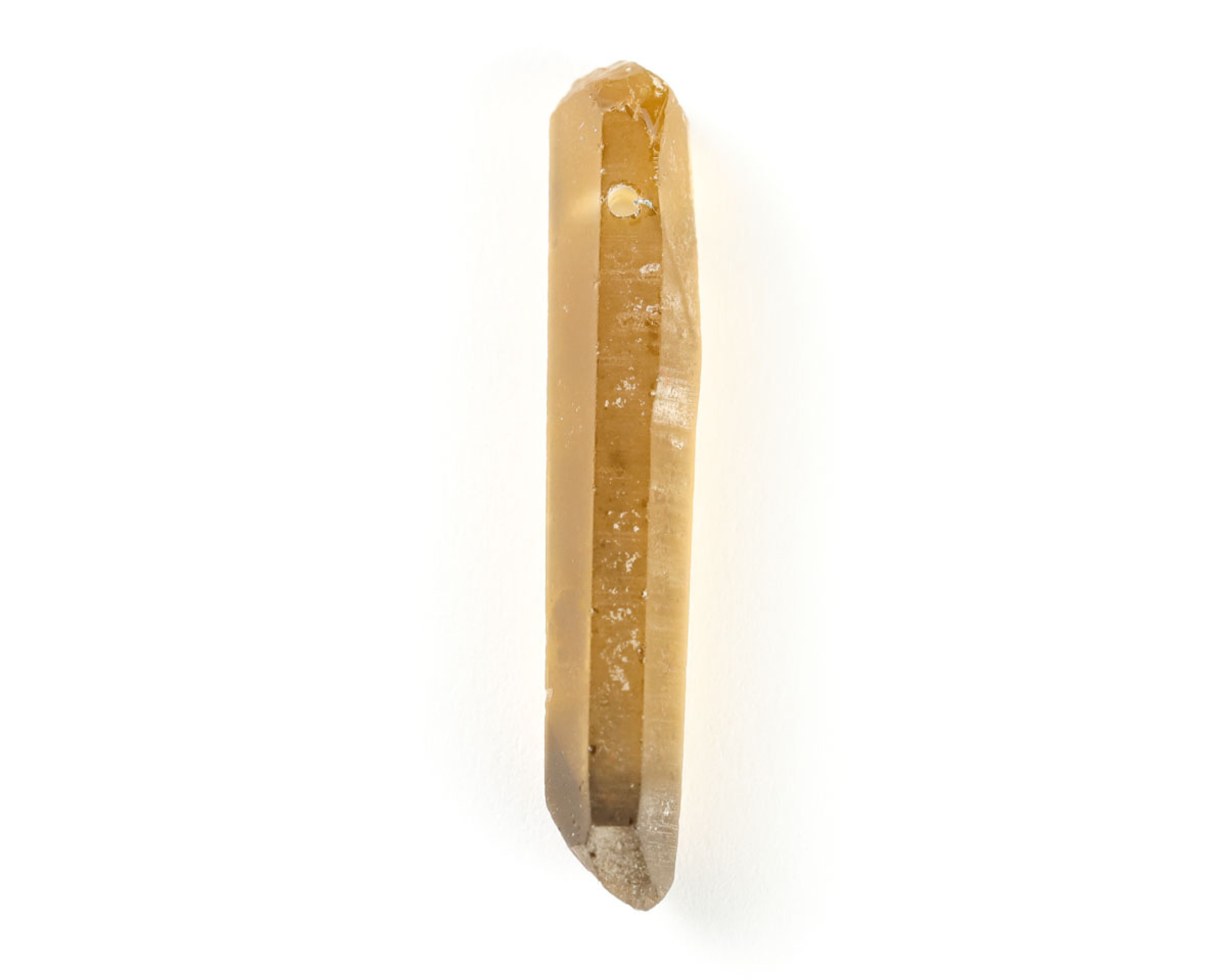 Cytryn naturalny wiercony 1,2mm