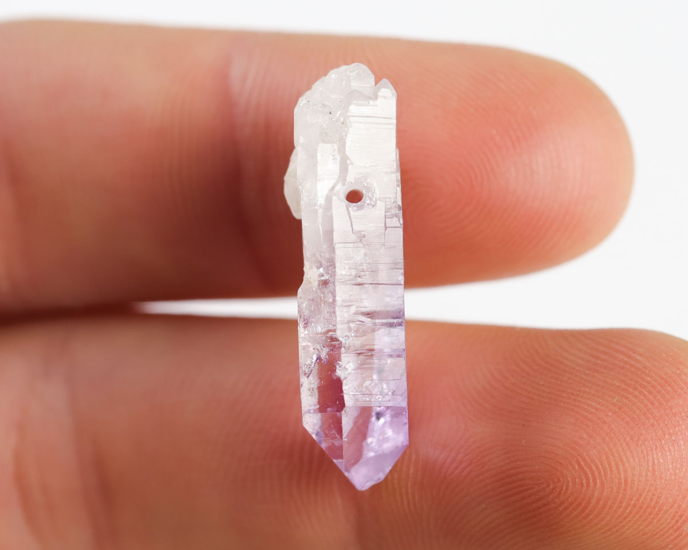 Ametyst Vera Cruz wiercony 1,2mm