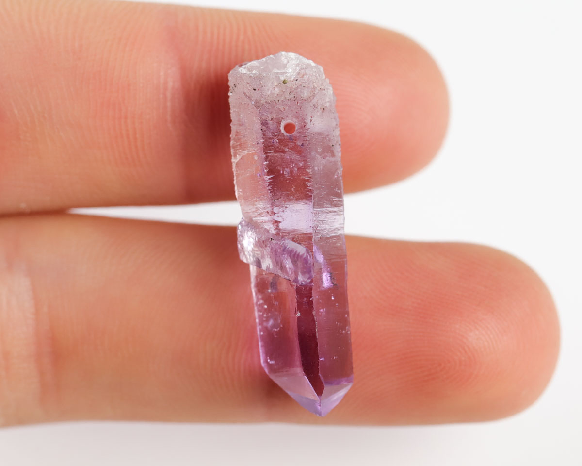 Ametyst Vera Cruz wiercony 1,2mm