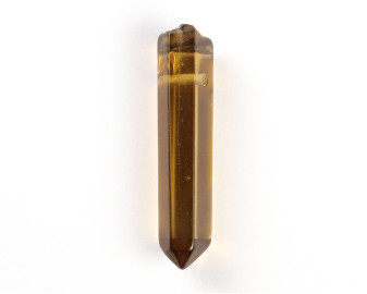 Cytryn naturalny polerowany wiercony 1,2mm