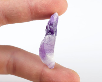 Ametyst Szewron wiercony 1,2mm 