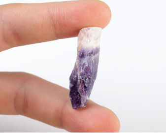 Ametyst Szewron wiercony 1,2mm 