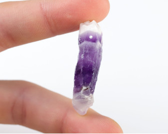 Ametyst Szewron wiercony 1,2mm 