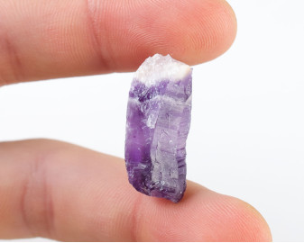 Ametyst Szewron wiercony 1,2mm 