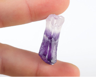 Ametyst Szewron wiercony 1,2mm 