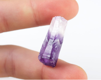 Ametyst Szewron wiercony 1,2mm 