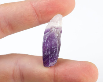 Ametyst Szewron wiercony 1,2mm 