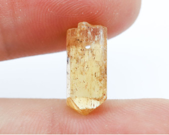 Topaz złoty wiercony