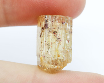 Topaz złoty wiercony