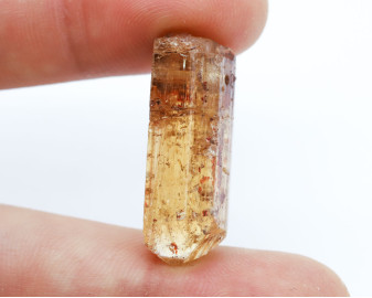 Topaz złoty wiercony