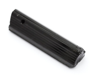 Turmalin Czarny wiercony 2mm