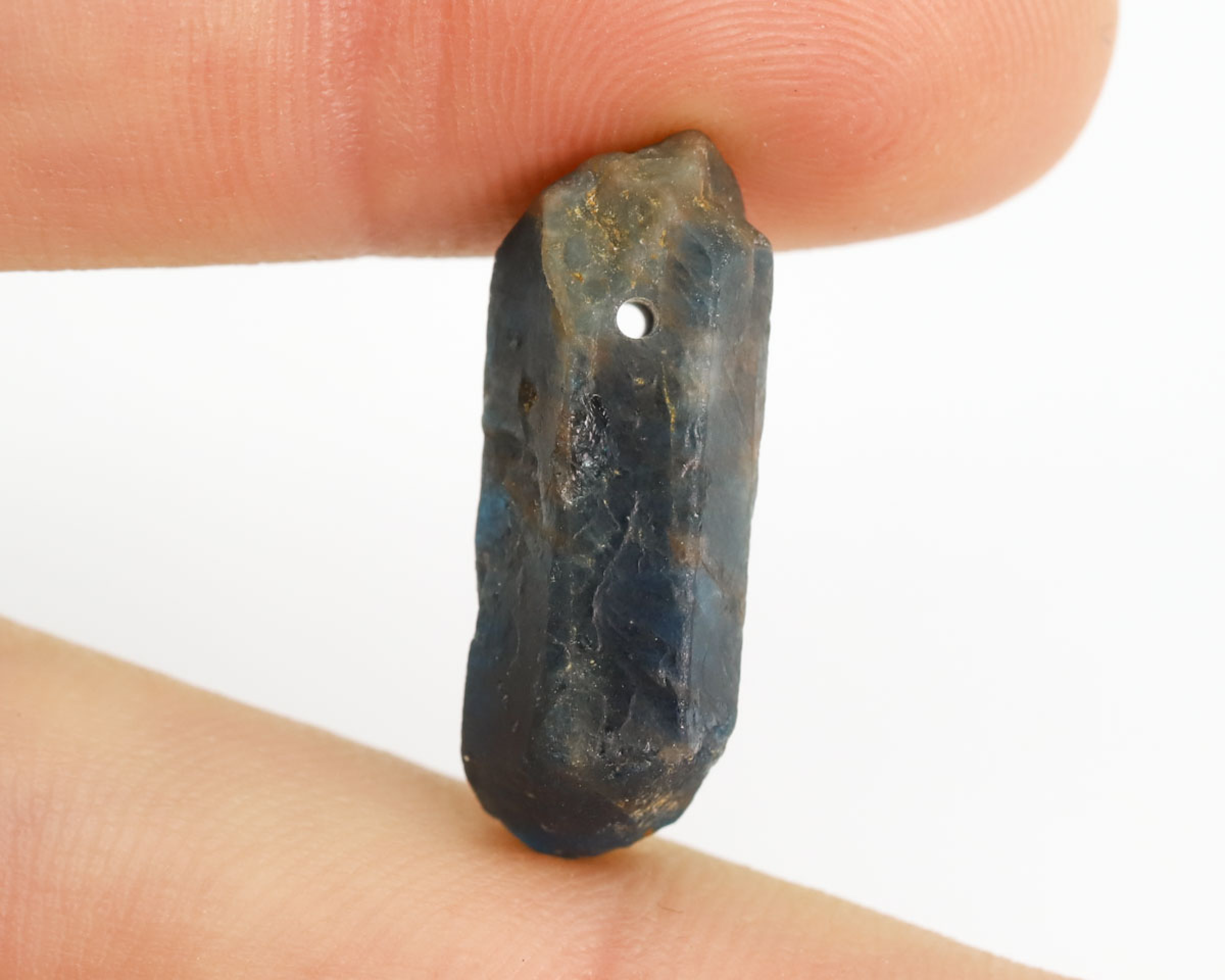 Apatyt Niebieski wiercony 1,2mm