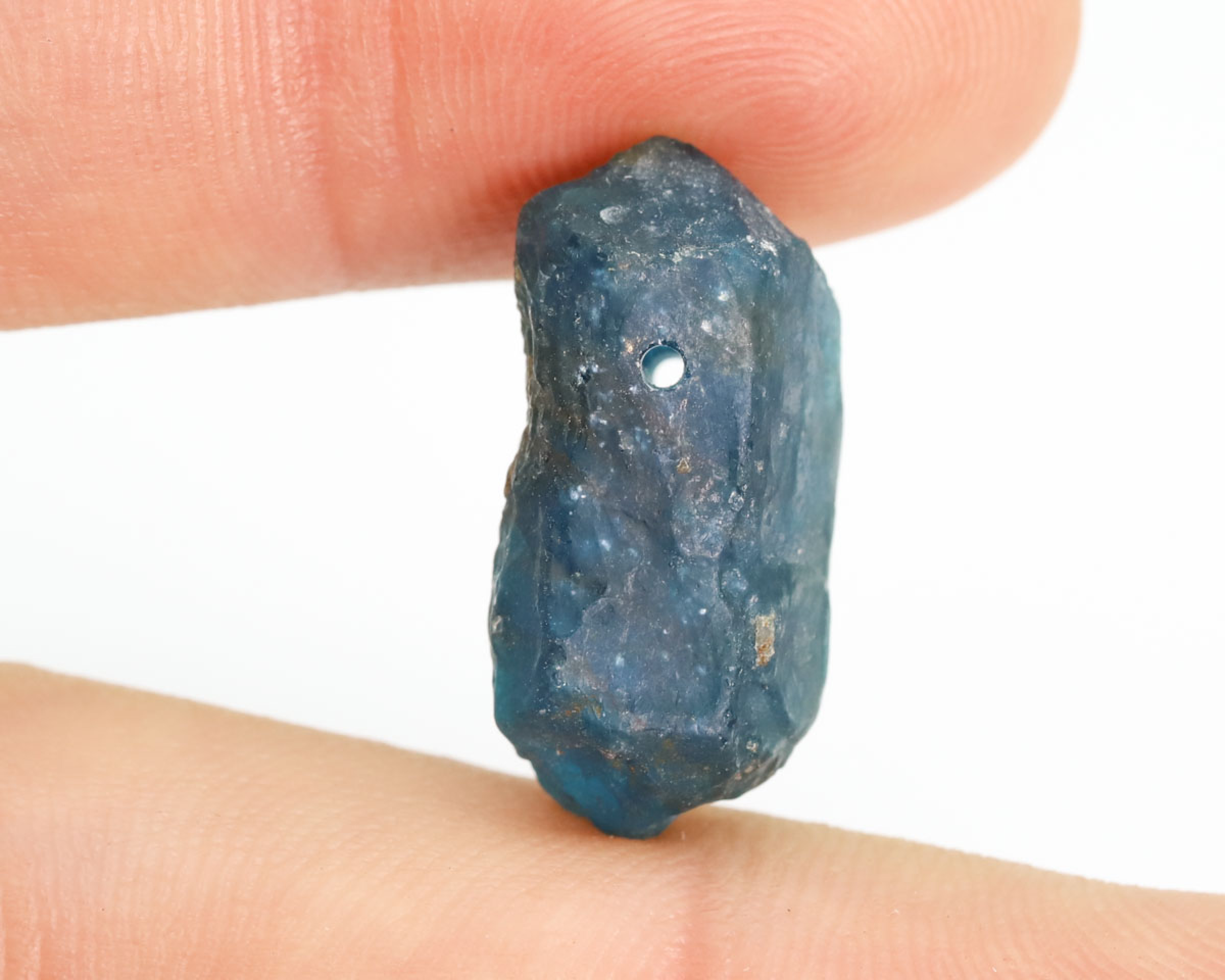 Apatyt Niebieski wiercony 1,2mm