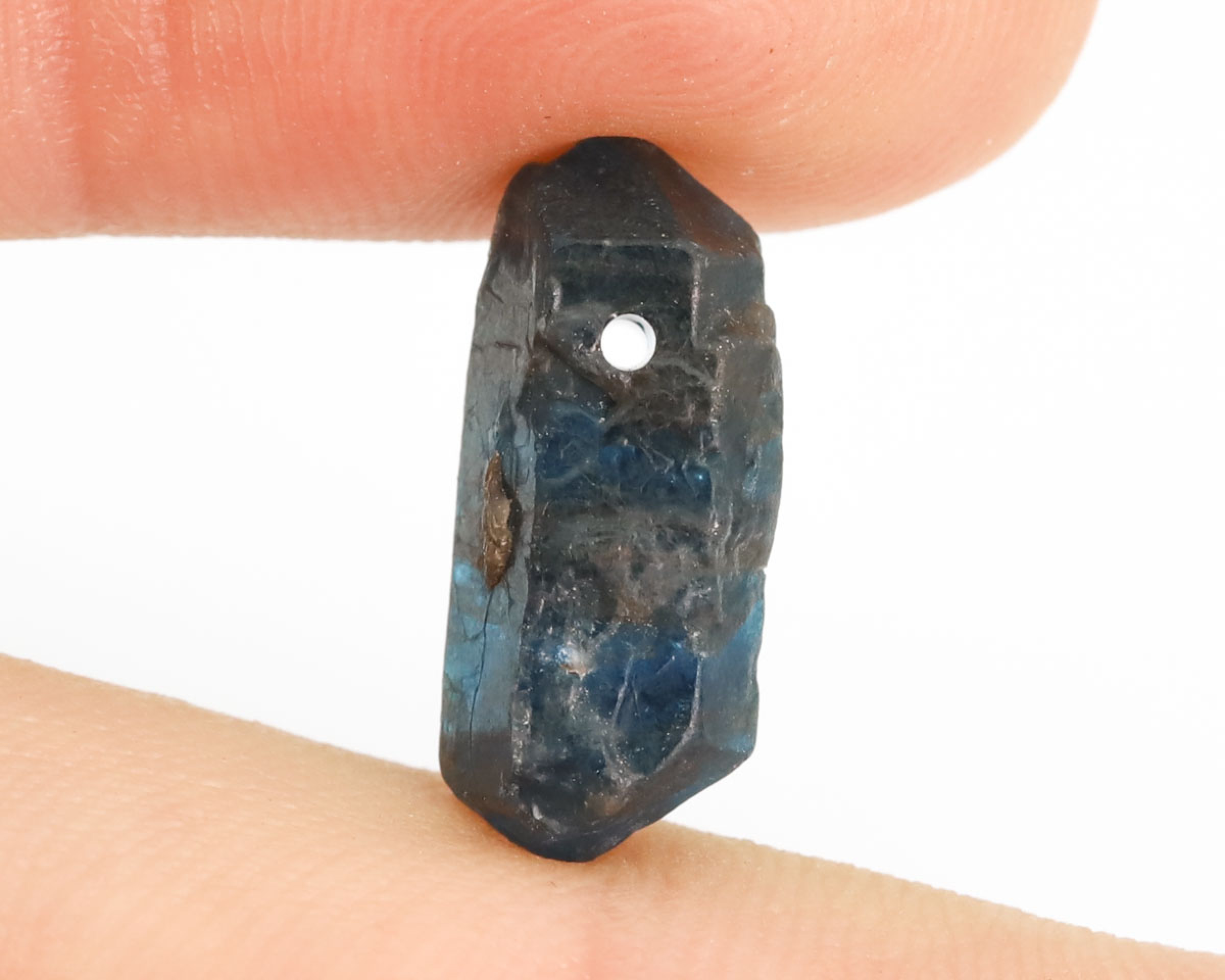 Apatyt Niebieski wiercony 1,2mm
