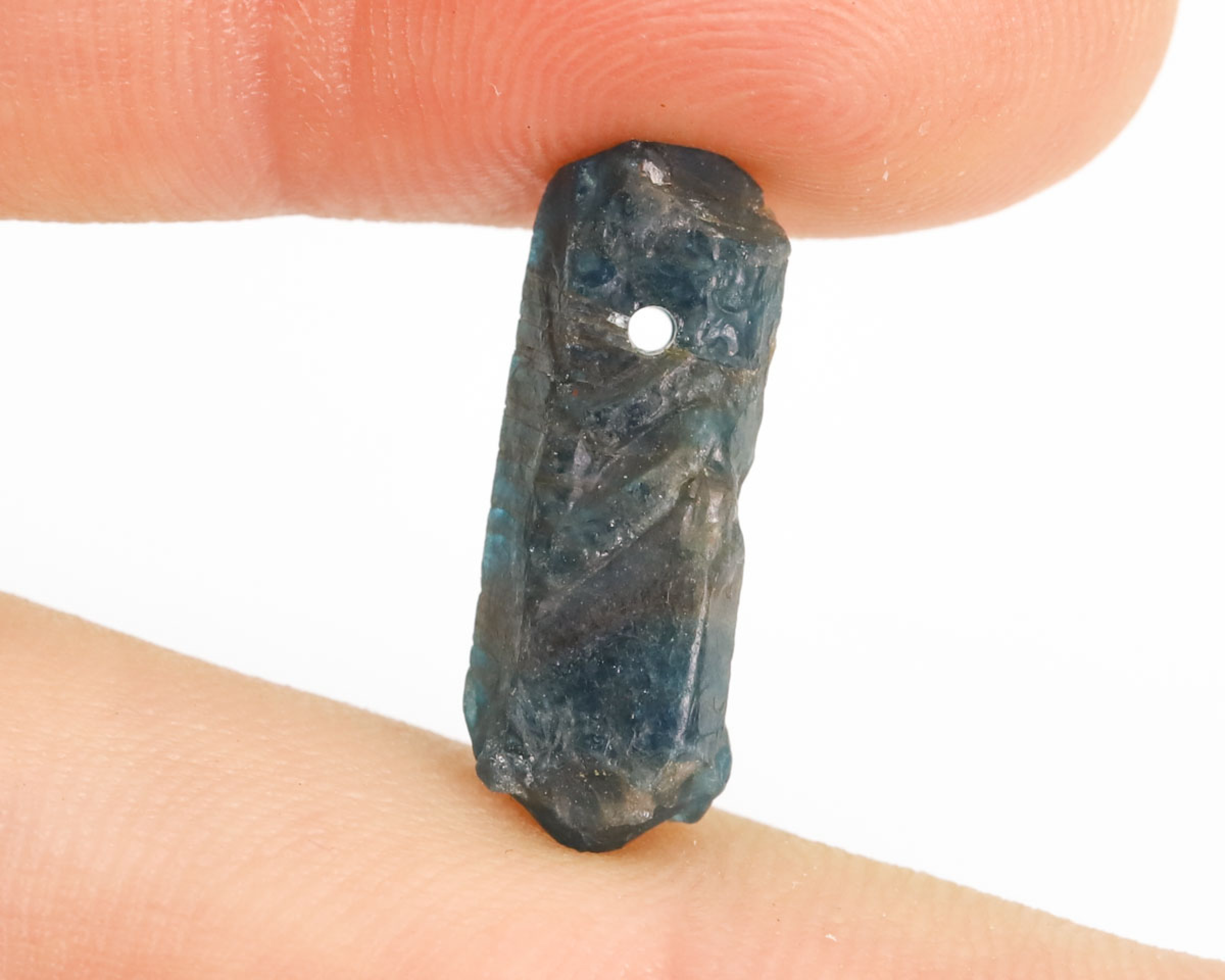 Apatyt Niebieski wiercony 1,2mm